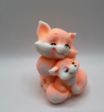 Mama & Cub Foxes – The Adorable Soap Duo