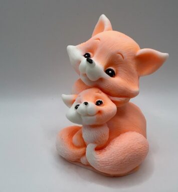 Mama & Cub Foxes – The Adorable Soap Duo